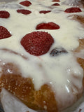 Strawberries & Cream Focaccia | Recipe PDF