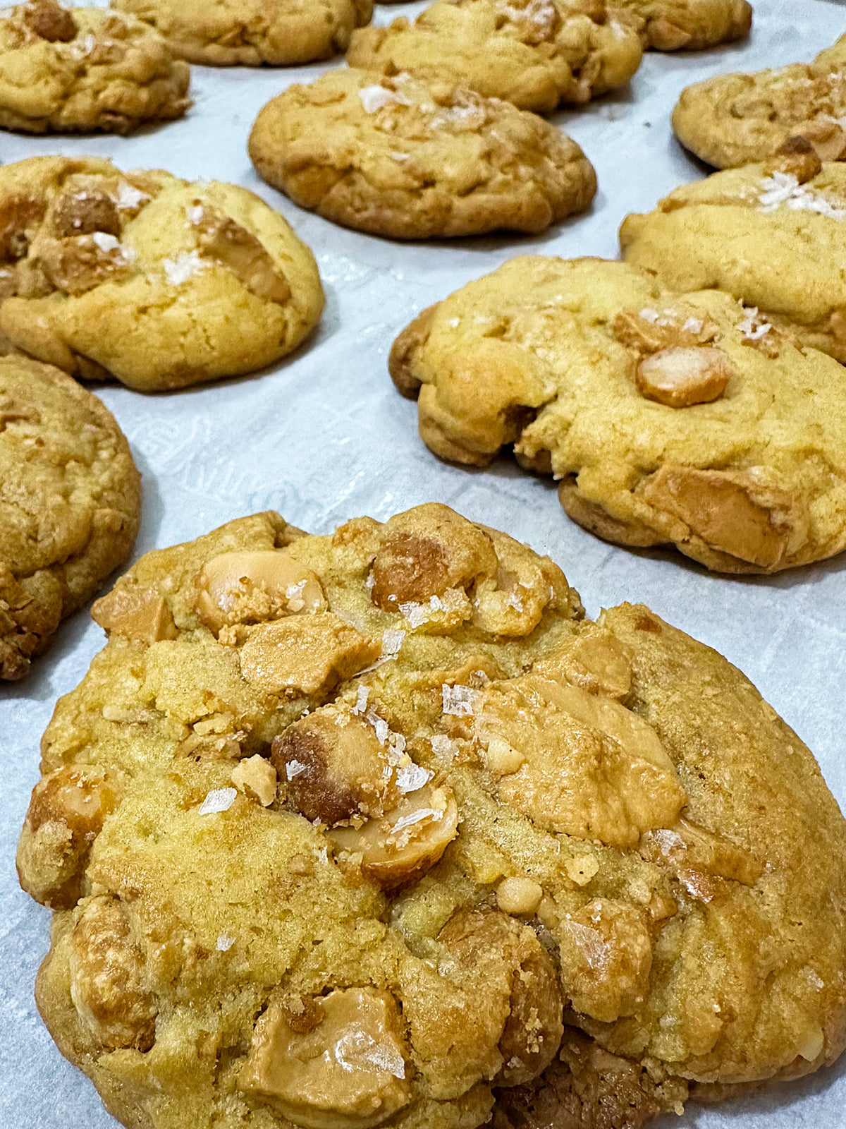 Caramelized White Chocolate Macadamia Nut Cookies | Recipe PDF